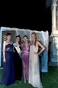 Nataša Pinoza, miss Universe Slovenije 2006, Mirela Korač, Miss Universe 2009, Anamarija Avbelj, Miss Universe Slovenije 2008 in Tjaša Kokalj, miss Universe Slovenije 2007