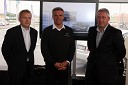 Igor Geršak, direktor za prodajo osebnih vozil Mercedes-Benz pri AC Intercar d.o.o., ... in Štefan Vöröš, generalni direktor AC Intercar, d.o.o.