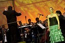 Sabina Cvilak, operna pevka in Simfonični orkester Slovenske filharmonije pod vodstvom Uroša Lajovica