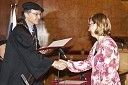 Prof. dr. Peter Maček, prorektor Univerze v Ljubljani in dr. Mihaela Triglav Čekada, Fakulteta za gradbeništvo in geodezijo Univerze v Ljubljani