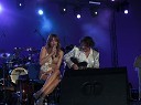 Severina, hrvaška pevka in Goran Bregović, glasbenik