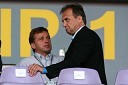 Bojan Ban, direktor NK Maribor in Ivan Simič, predsednik Nogometne zveze Slovenije