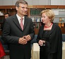 Župan Budimpešte Gabor Demszky in županja Ljubljane Danica Simšič