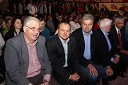 Robert Scott, predsednik izbirne komisije za Evropsko prestolnico kulture 2012, Franc Kangler, župan Mestne občine Maribor in Andrej Verlič, podžupan Mestne občine Maribor