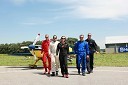 Sami Kontio, Peter Podlunšek, Kathel Boulanger, Adilson Kindleman in Martin Šonka, akrobatski piloti