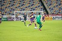 Zoran Pavlovič, nogometaš NK Maribor in David Lomaia, nogometaš FC Wit Georgia