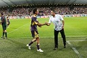 Zoran Pavlovič, nogometaš NK Maribor in Darko Milanič, trener NK Maribor