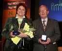 Branka Moškon, Naj meščanka 2005 in Slavko Dokl, publicist in pisatelj - Naj meščan 2005