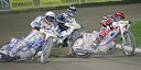 Spredaj: Jason Crump (Avstralija) - levo in Greg Hancock (ZDA)