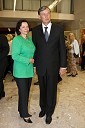 Dr. Danilo Türk, predsednik RS in njegova soproga Barbara Miklič Türk