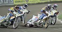 Od leve: Tomasz Chrzanowski (Poljska), Nicki Pedersen (Danska), Tony Rickardsson (Švedska) in Ryan Sullivan (Avstralija)