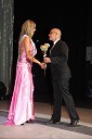 Alona Pešta, 1. spremljevalka Miss Monda 2010 in Gregor Jeza, predsednik uprave Hit Šentilj d.d.