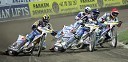 Od leve: Tony Rickardsson (Švedska), Jaroslaw Hampel (Poljska), Bjarne Pedersen (Danska) in Jason Crump (Avstralija)