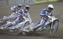 Tomasz Gollob (Poljska) - prvi, Nicki Pedersen (Danska) - drugi in Jason Crump (Avstralija)