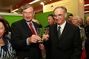 Dr. Danilo Türk, predsednik Republike Slovenije in Janez Erjavec, direktor Pomurskega sejma