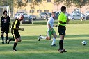 Zlatko Zahovič, športni direktor NK Maribor, Nani Matjašič, urednik časnika Športne Novice in Tomaž Ščurek, vinar