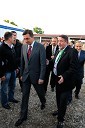 Borut Pahor, predsednik Vlade RS in Ciril Smrkolj, predsednik organizacijskega odbora SP oračev 2009 ter predsednik Kmetijsko gospodarske zbornice Slovenije