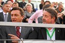 Borut Pahor, predsednik Vlade RS in Ciril Smrkolj, predsednik organizacijskega odbora SP oračev 2009 ter predsednik Kmetijsko gospodarske zbornice Slovenije