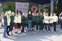 Zoran Jankovič, župan občine Ljubljana in dijaki gimnazije Poljane