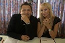 Damir Osredečki, direktor agencije Epa ideja, lastnik licence za Miss Slovenije in član strokovne žirije izbora za Miss Slovenije ter Eva Repič, vodja projekta Miss Slovenije in članica strokovne žirije izbora za Miss Slovenije