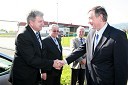 Andrej Verlič, podžupan Mestne občine Maribor in dr. Danilo Türk, predsednik Republike Slovenije