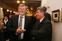 Prof. dr. Ivan Rozman, rektor Univerze v Mariboru in Drago Cotar, predsednik uprave Zavarovalnice Maribor