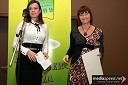 Lidija Novak, ŠOUM, članica organizacijskega odbora 13. SKOJ-a in Polona Pibernik, prostovoljka leta 2009