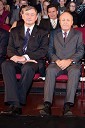 Dr. Danilo Türk, predsednik Republike Slovenije in Branko Pavlin, predsednik uprave časopisne družbe Dnevnik