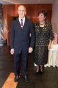 	Zdenka Cerar, nekdanja pravosodna ministrica in generalna tožilka in njen mož Miro Cerar, nekdanji gimnastičar in predsednik Olimpijske akademije ter ambasador za fair play