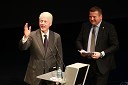 Bill Clinton, 42. predsednik Združenih držav Amerike in Tomaž F. Lovše, direktor Diners Club Slovenija