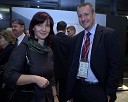 Mirjana Dimc Perko,članica uprave Gorenje in Gregor Pilgram, predsednik uprave Generali d.d.