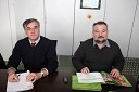 Aleksandar Nizamov, svetovalec Organizacije združenih narodov za obnovljive vire energije in Marjan Gjorčev, župan skopske občine