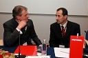 Aleksander Svetelšek, predsednik uprave Petrol d.d. in mag. Janez Kopač, generalni direktor Direktorata za energijo, Ministrstvo za gospodarstvo Republike Slovenije