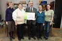 	Polona Gradišek, Iris Furlan, mag. Franc Hočevar, svetovalec predsednika za zdravstveno in socialno varstvo ter humanitarna vprašanja, predsednik ZPM (Zveze prijateljev mladine) Slovenije, Cvetka Bukovnik in Petra Zega