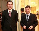 Sebastijan Vagaja in Klavdij Godnič, glavni izvršni direktor Mobitel, d.d.