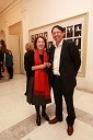 Marta Cerar Lotrič ter Janez Lotrič, predsednik sveta zavoda SNG Opera in balet Ljubljana