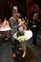 Anton Bogov, baletnik in Alenka Ribič Laufer, balerina