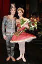 Anton Bogov, baletnik in Galina Čajka, balerina