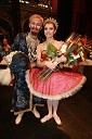 Vadim Kurgajev, baletnik in Galina Čajka, balerina