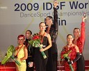 Tatsiana Lahvinovich in Zoran Plohl, Hrvaška, Anna Firstova in Alexey Silde, Rusija, svetovna prvaka v latinskoameriških plesih 2009 ter Anna Kuzminskaya in Andrey Zaytsev, Rusija