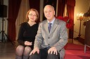 Mirjana Koren, direktorica Pokrajinskega muzeja Maribor in Janez Ujčič, generalni direktor RTS in mestni svetnik MOM