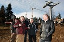 Drago Rataj, direktor Športnega centra Pohorje, Franc Kangler, župan Mestne občine Maribor in Milan Mikl, podžupan Mestne občine Maribor