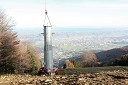 Helikoptersko postavljanje stebrov nove Pohorske vzpenjače