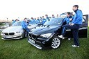 Člani slovenske nogometne reprezentance in njihovi BMW-ji