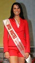 Anja Slatinšek 1. spremljevalka Miss Universe 2006 in Miss Hostes 23. avtomobilskega salona Slovenije