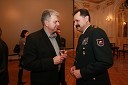 Andrej Verlič, podžupan Mestne občine Maribor in podpolkovnik Ernest Anželj, poveljnik 72. brigade Slovenske vojske