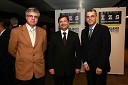 Mag. Samo Hribar Milič, generalni direktor GZS, Karl Viktor Erjavec, minister za okolje in prostor RS in Črtomir Remec, predsednik Inženirske zbornice Slovenije (IZS)