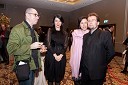 Vadim Fiškin, Zdenka Badovinac, direktorica Moderne galerije, Tatjana Pintar in Roman Iirwin