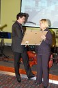 Martin Jezeršek, Obrtno podjetniška zbornica Slovenije, prejemniki nagrade Snovalec 2009 na pobudo diplomske naloge Martina Jezerška in mag. Darja Radič, državna sekretarka na Ministrstvu za gospodarstvo