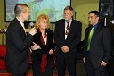 Dimitrij Piciga, direktor Slovenske turistične organizacije, Franca Mandelli in Boris Bajželj, predstavništvo Slovenske turistične organizacije v Italiji ter ...